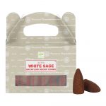 White Sage - Satya Backflow Incense Cones Box