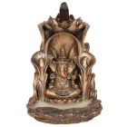 Bronze Style Ganesh Backflow Incense Burner