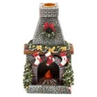 Christmas Fireplace Backflow Incense Burner Front